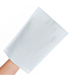 Gant de toilette FRESH bleu / 23 x 16 cm