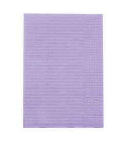 Serviette patient violette / 45 x 33 cm