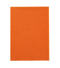 Serviette patient orange / 45 x 33 cm