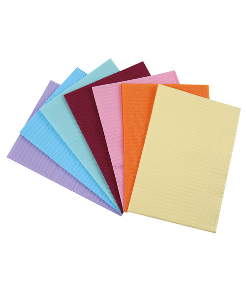 HygoStar Serviette patient rouge / 45 x 33 cm