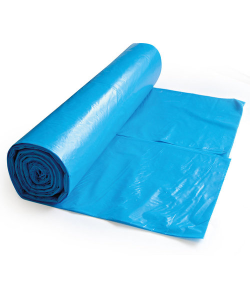 Hygo Clean Afvalzak op rol, HDPE, blauw/ 120 liter