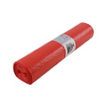 Hygo Clean Vuilniszak op rol, rood, LDPE/ 120 liter, 33my
