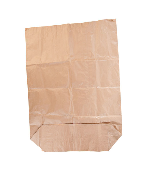 NatureStar  Sac poubelle biodégradable en papier, brun / 120 litres