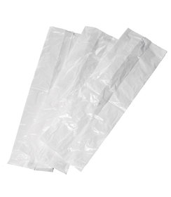 Sacs poubelle pour produits d'hygiène féminine en HDPE - blancs