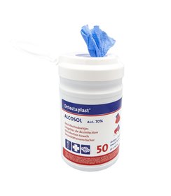 DETECTAPLAST Reinigingsdoekjes alcosol HACCP