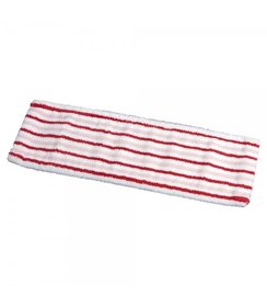 Vermop 'Sprint Brush' mop, rood/wit (40 x 14.5 cm)