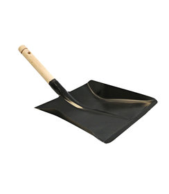 Boîte à poussière en métal, noire (42 cm)