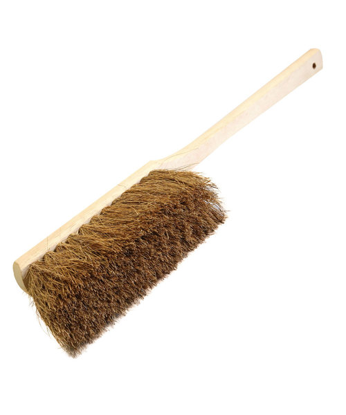 Hygo Clean Brosse à main « coco » marron, manche long (45 cm)