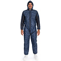 HygoNorm Overall 'Light' met kap PP, non-woven - blauw