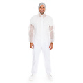 HygoNorm Combinaison « Eco » avec capuche en polypropylène, blanche