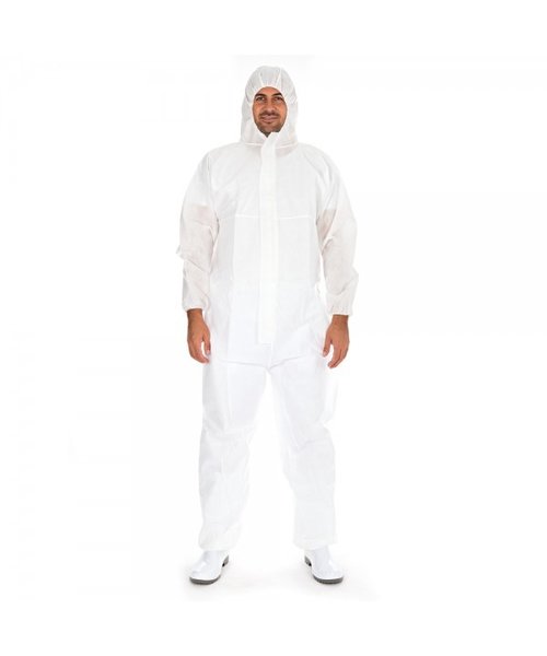 HygoStar Combinaison ignifuge, SMS, blanche