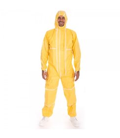 Combinaison « ChemicalStar » type 3B+4B+5B+6B, SMS/PE, jaune