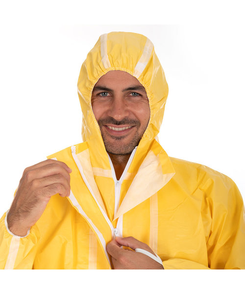 Combinaison « ChemicalStar » type 3B+4B+5B+6B, SMS/PE, jaune