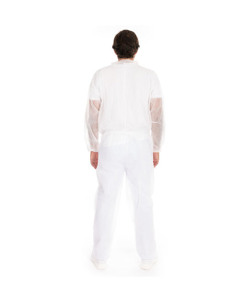 HygoNorm Combinaison « Eco » en polypropylène, sans capuche, blanche