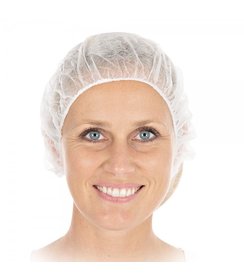 Filet à cheveux bouffant Bettina blanc, PP