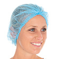 HygoNorm Filet à cheveux Clip Cap « Eco » PP, bleu (50 cm)