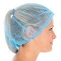 HygoNorm Filet à cheveux Clip Cap « Eco » PP, bleu (50 cm)
