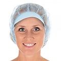 HygoNorm Filet à cheveux bouffant Light avec visière PP, bleu