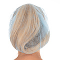 HygoNorm Filet à cheveux bouffant Light avec visière PP, bleu