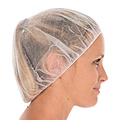 HygoNorm Filet à cheveux bouffant Bettina Eco PP, blanc (53 cm)