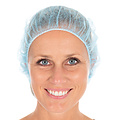HygoNorm Filet à cheveux bouffant Bettina Eco PP, bleu (53 cm)