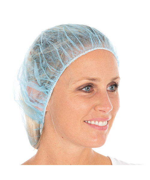 HygoNorm Filet à cheveux bouffant Bettina Eco PP, bleu (53 cm)