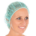 HygoNorm Filet à cheveux bouffant Bettina Eco PP, vert (53 cm)