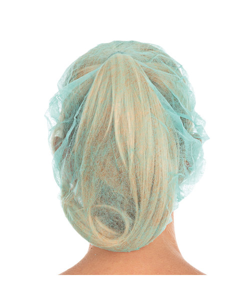 HygoNorm Filet à cheveux bouffant Bettina Eco PP, vert (53 cm)