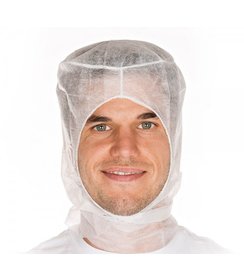 Bonnet d'astronaute Eco, non tissé blanc