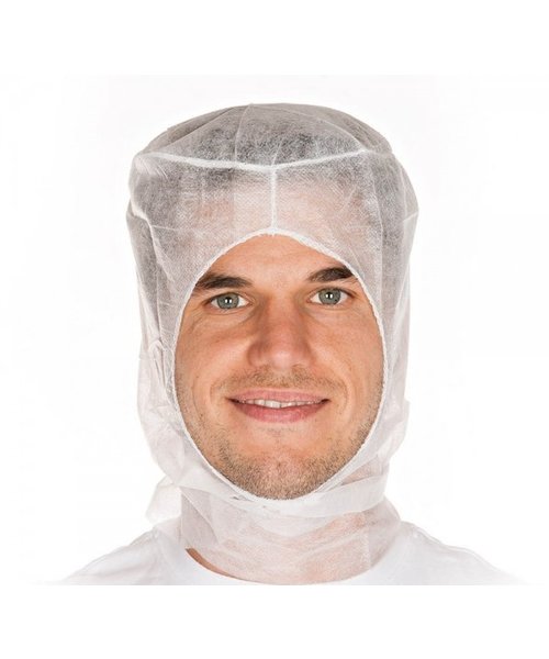 HygoNorm Bonnet d'astronaute Eco, non tissé blanc