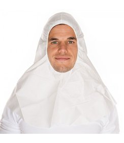 Capuchons jetables microporeux, blancs