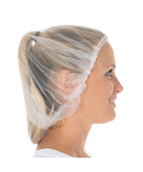 HygoStar Filet à cheveux « Micromesh Soft » en nylon, blanc