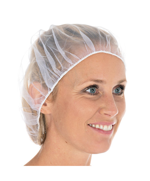 HygoStar Filet à cheveux en nylon « Micromesh », blanc