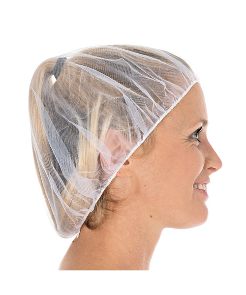 HygoStar Filet à cheveux en nylon « Micromesh », blanc