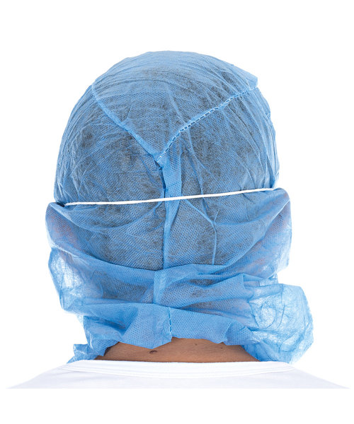 HygoStar Bonnet Astro avec masque buccal à deux couches SMS, bleu