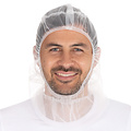 Bonnet Astro « Micromesh » en nylon, blanc