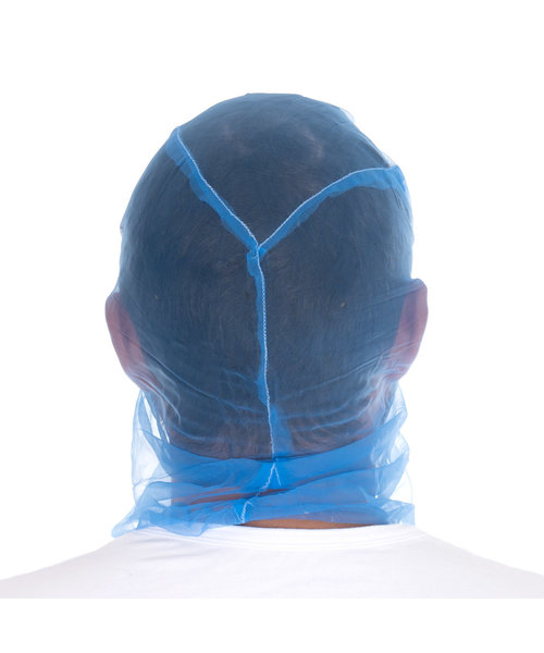 Astro haarmuts 'Micromesh' nylon, blauw