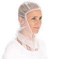 Bonnet Astro « Micromesh » avec cape en nylon, blanc