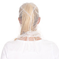 Bonnet Astro « Micromesh » avec cape en nylon, blanc
