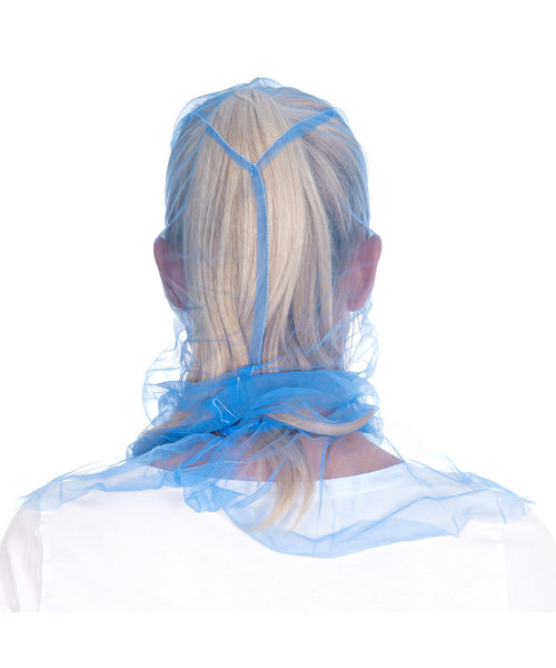 Bonnet Astro « Micromesh » avec cape en nylon, bleu
