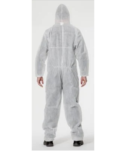 3M Combinaison 3M 4500 avec capuche PP, blanche (45 g) / boîte de 20 pièces