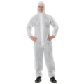 3M Combinaison 3M 4500 avec capuche PP, blanche (45 g) / boîte de 20 pièces