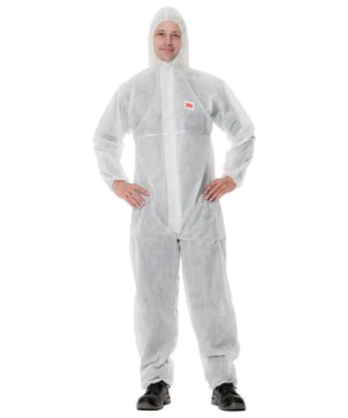3M Combinaison 3M 4500 avec capuche PP, blanche (45 g) / boîte de 20 pièces