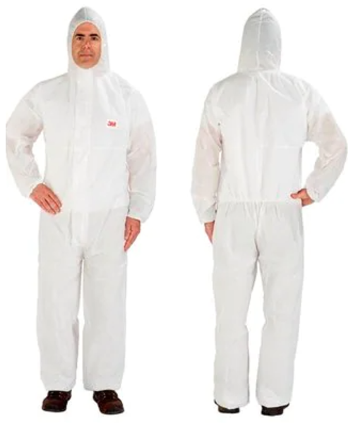 3M Combinaison 3M 4515 type 5/6 Candex avec élastiques, blanche / boîte de 20 pièces