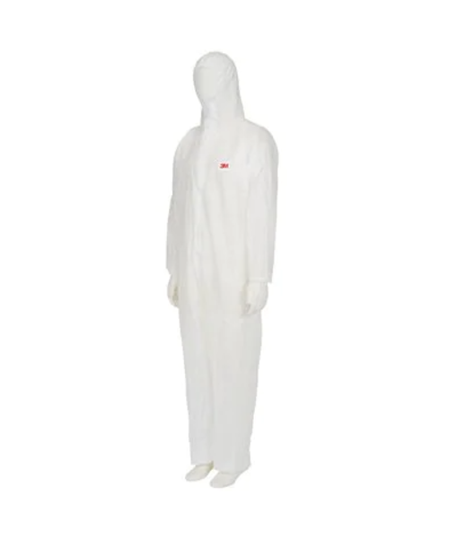 3M Combinaison 3M 4500 avec capuche PP, blanche (45 g) / boîte de 20 pièces