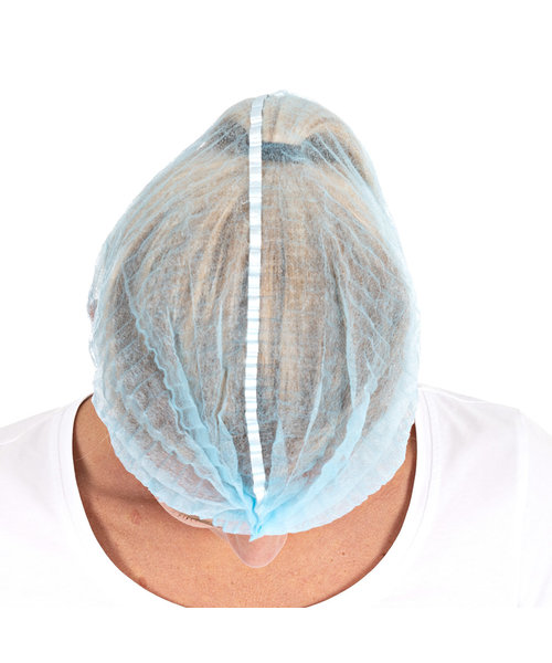 HygoStar Filet à cheveux Clip Cap détectable PP, 50 cm, bleu