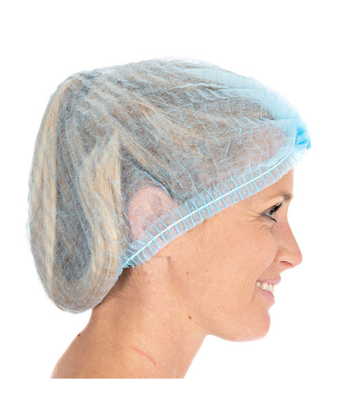 HygoStar Filet à cheveux Clip Cap détectable PP, 60 cm, bleu