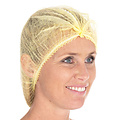 HygoStar Filet à cheveux Clip Cap détectable PP, 50 cm, jaune
