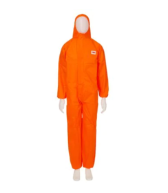 Combinaison 3M 4515 type 5/6 Candex avec élastiques, orange
