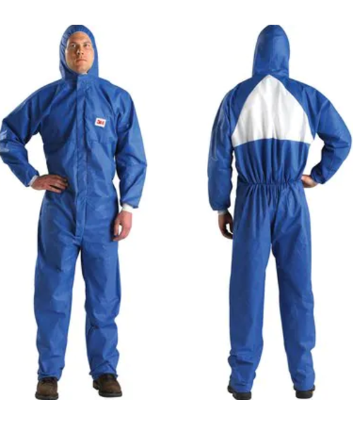 3M Combinaison 3M 4530 type 5/6 ignifuge, poignets, bleu / boîte de 20 pièces